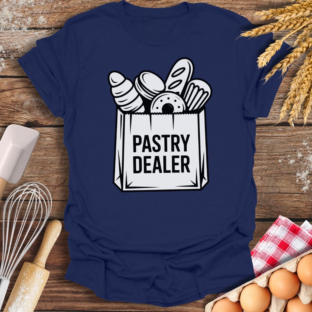 Pastry Dealer T-Shirt Navy / S Baking Threads