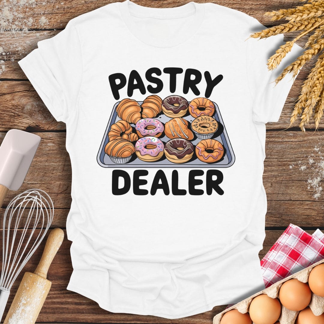 Pastry Dealer T-Shirt White / S Baking Threads