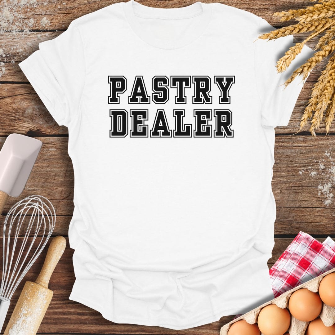 Pastry Dealer T-Shirt White / S Baking Threads