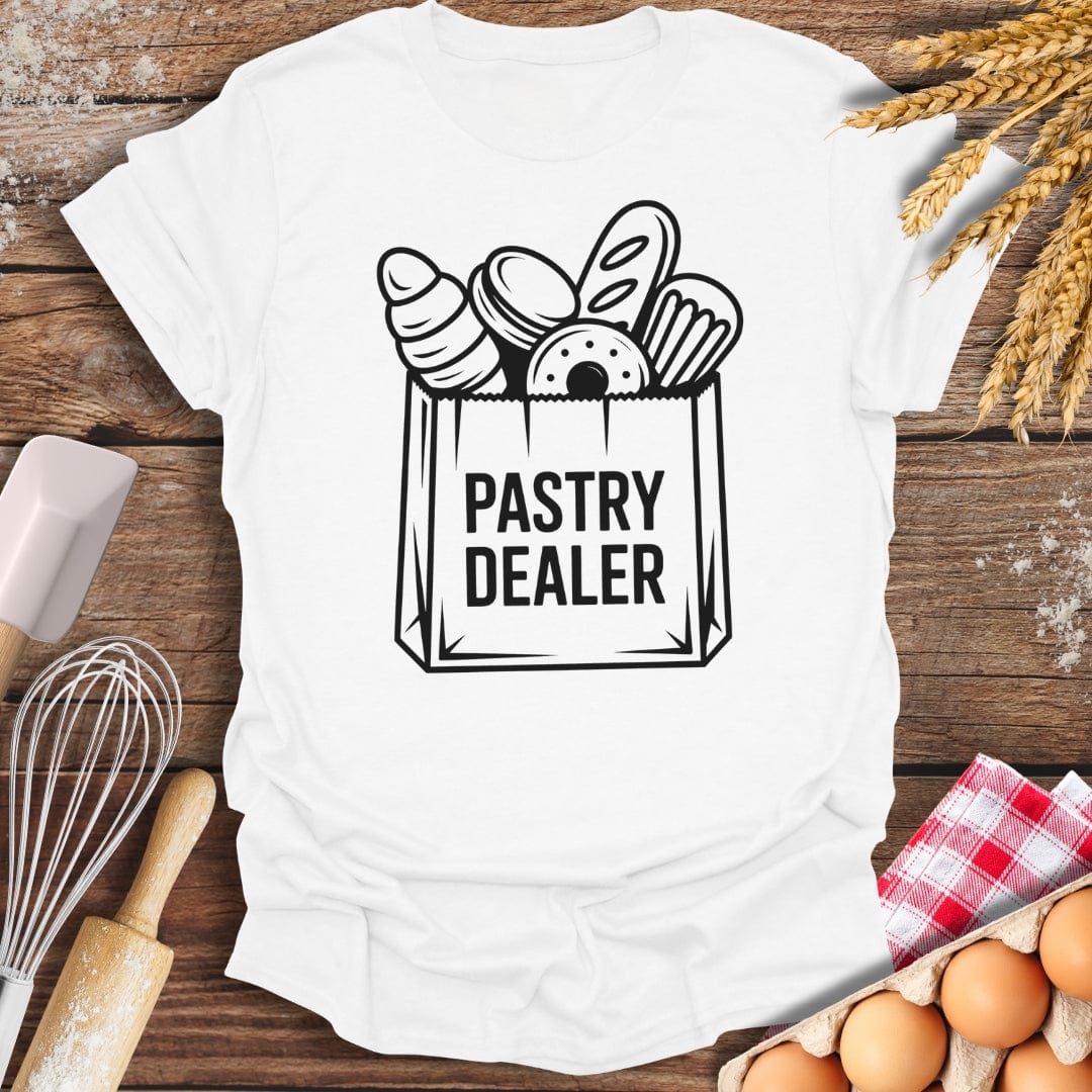 Pastry Dealer T-Shirt White / S Baking Threads