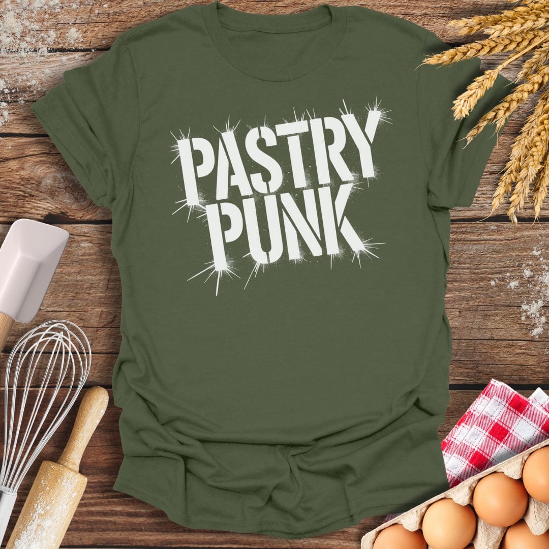 Pastry Punk T-Shirt Military Green / S Baking Threads