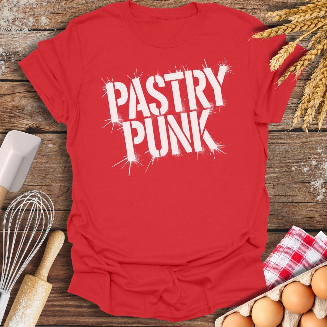 Pastry Punk T-Shirt Red / S Baking Threads