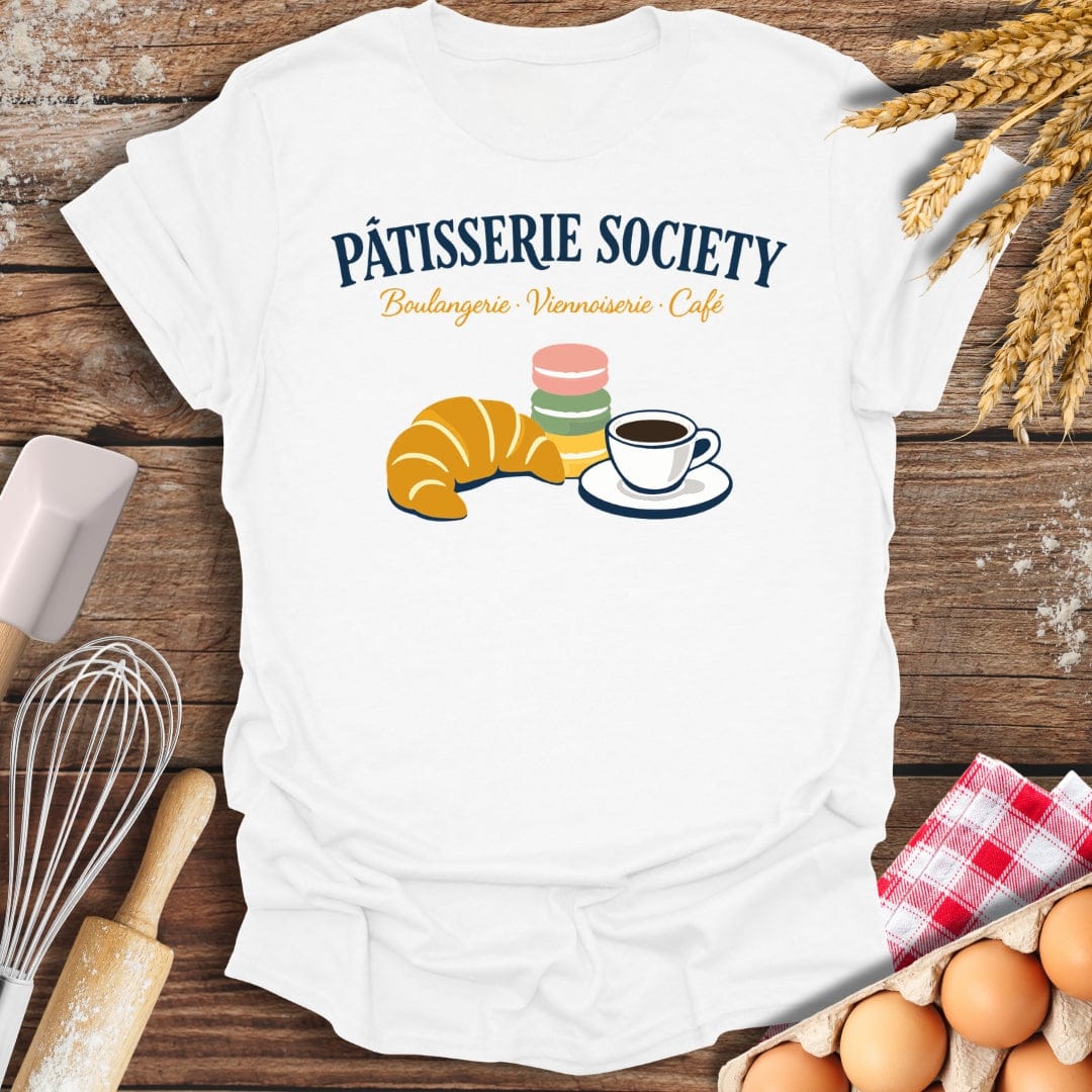 Patisserie Society T-Shirt White / S Baking Threads
