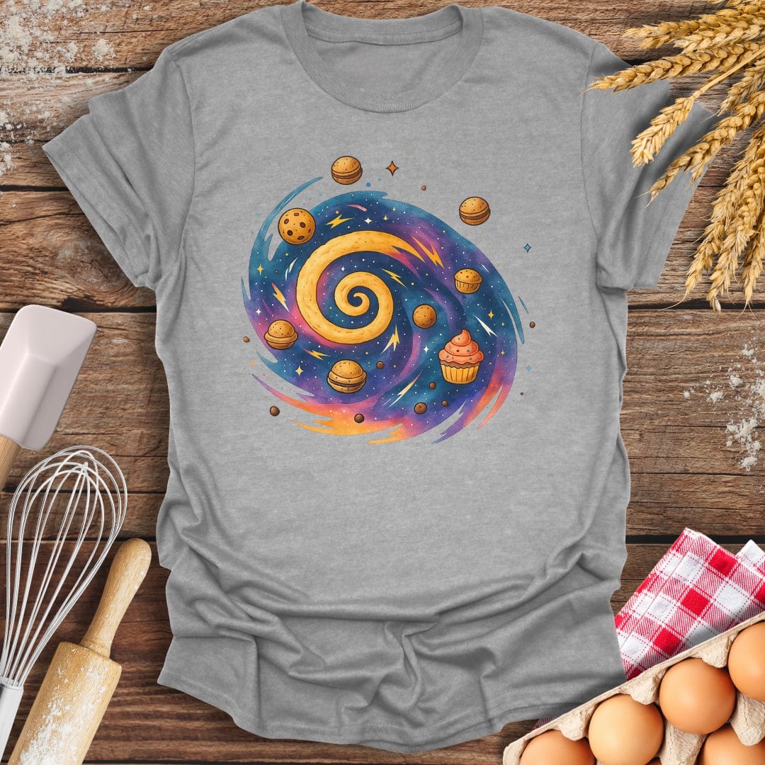 Rolling Galaxy T-Shirt Sport Grey / S Baking Threads