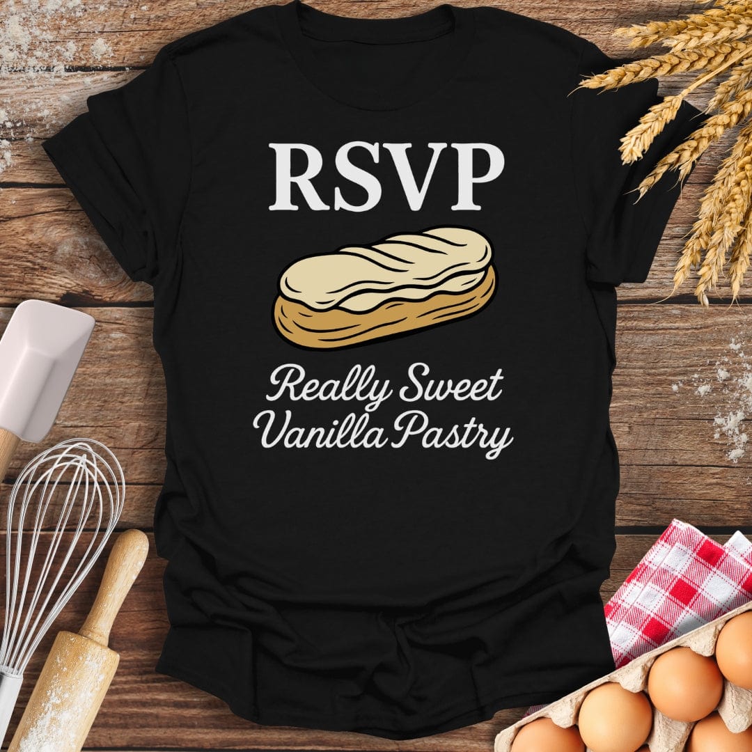 RSVP T-Shirt Black / S Baking Threads