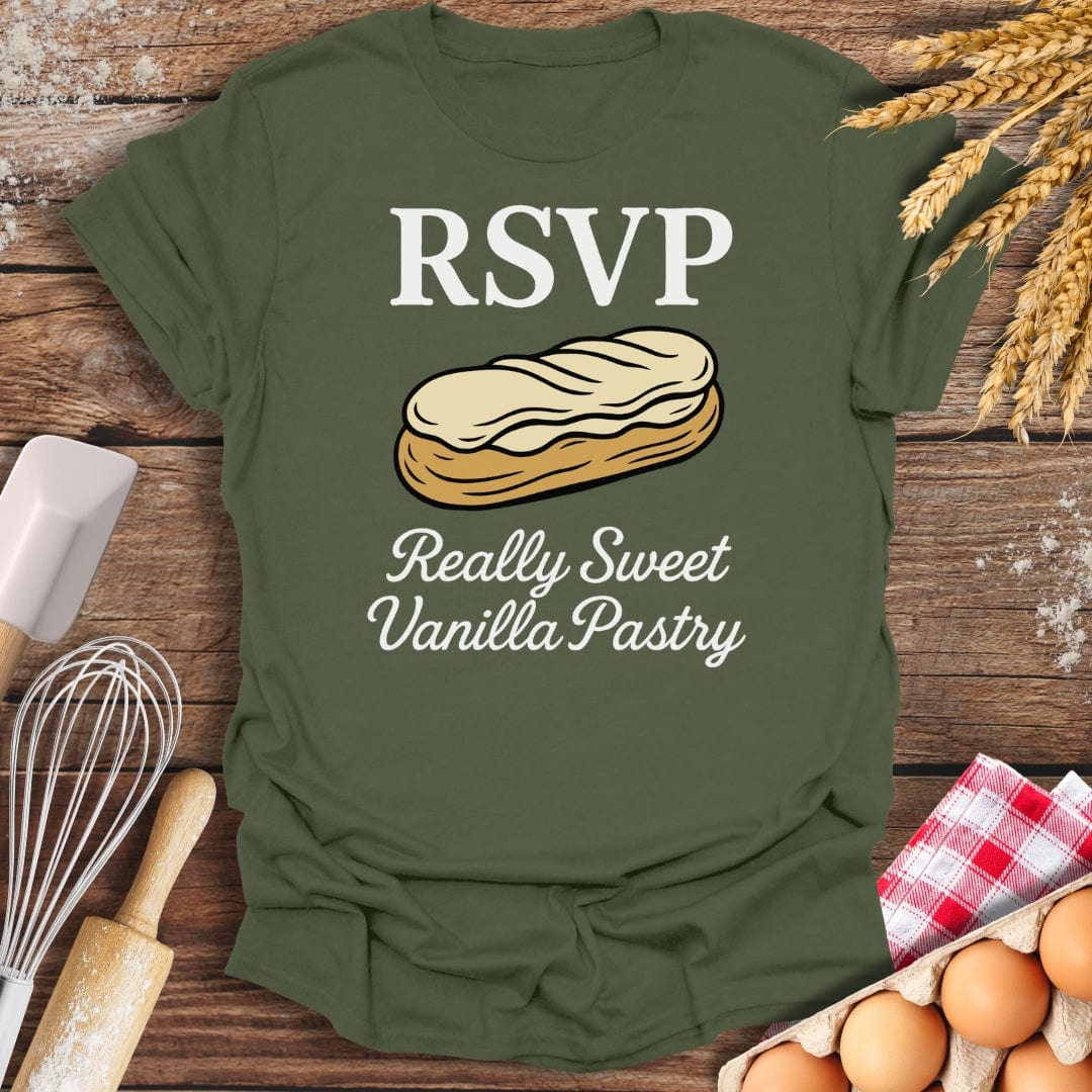 RSVP T-Shirt Military Green / S Baking Threads