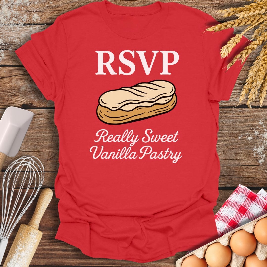 RSVP T-Shirt Red / S Baking Threads