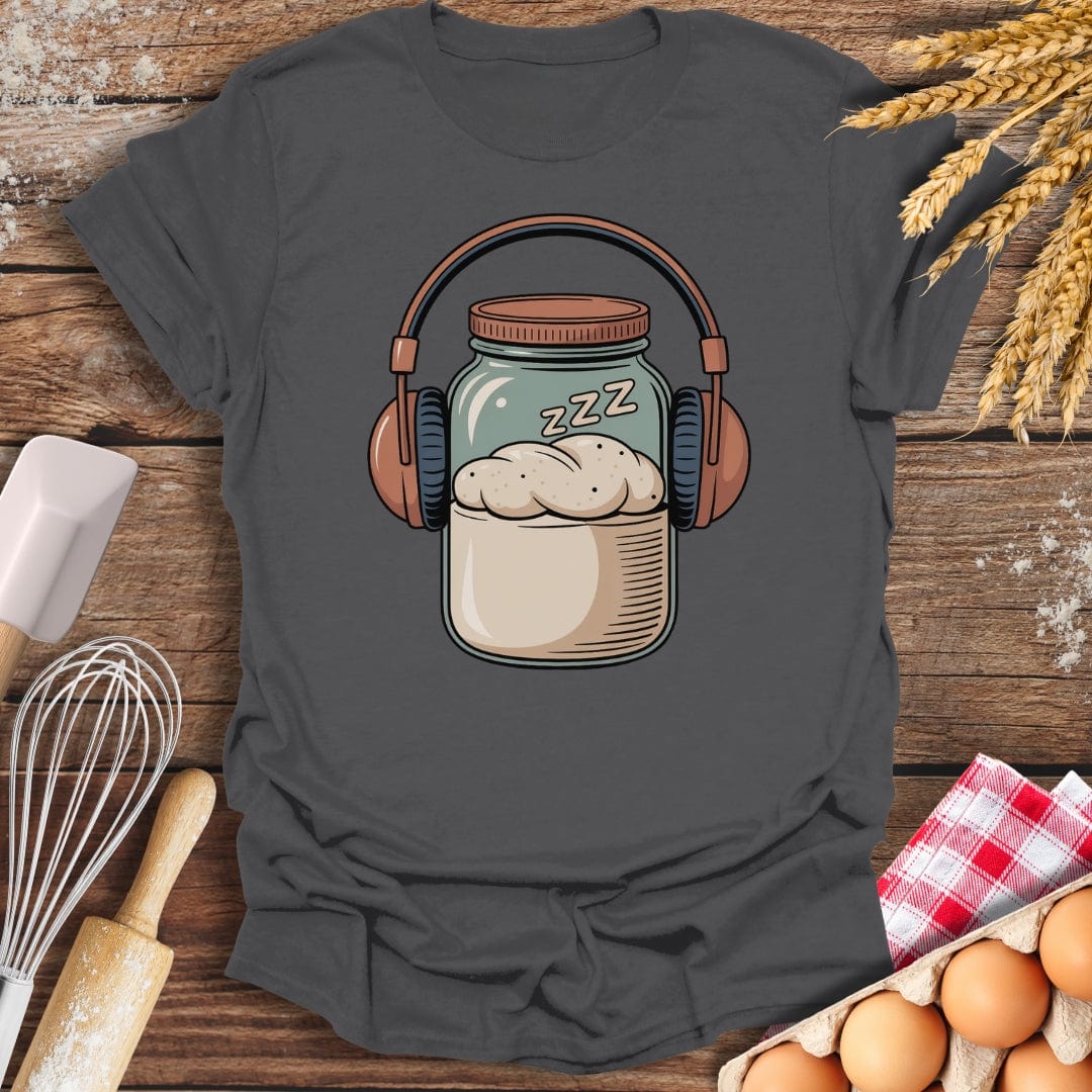 SIlent Rise T-Shirt Charcoal / S Baking Threads