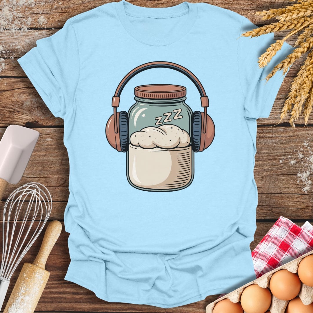 SIlent Rise T-Shirt Light Blue / S Baking Threads