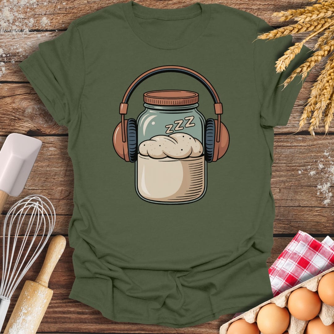 SIlent Rise T-Shirt Military Green / S Baking Threads