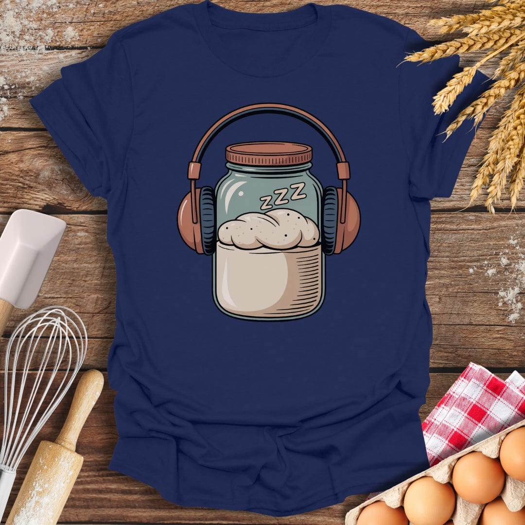 SIlent Rise T-Shirt Navy / S Baking Threads