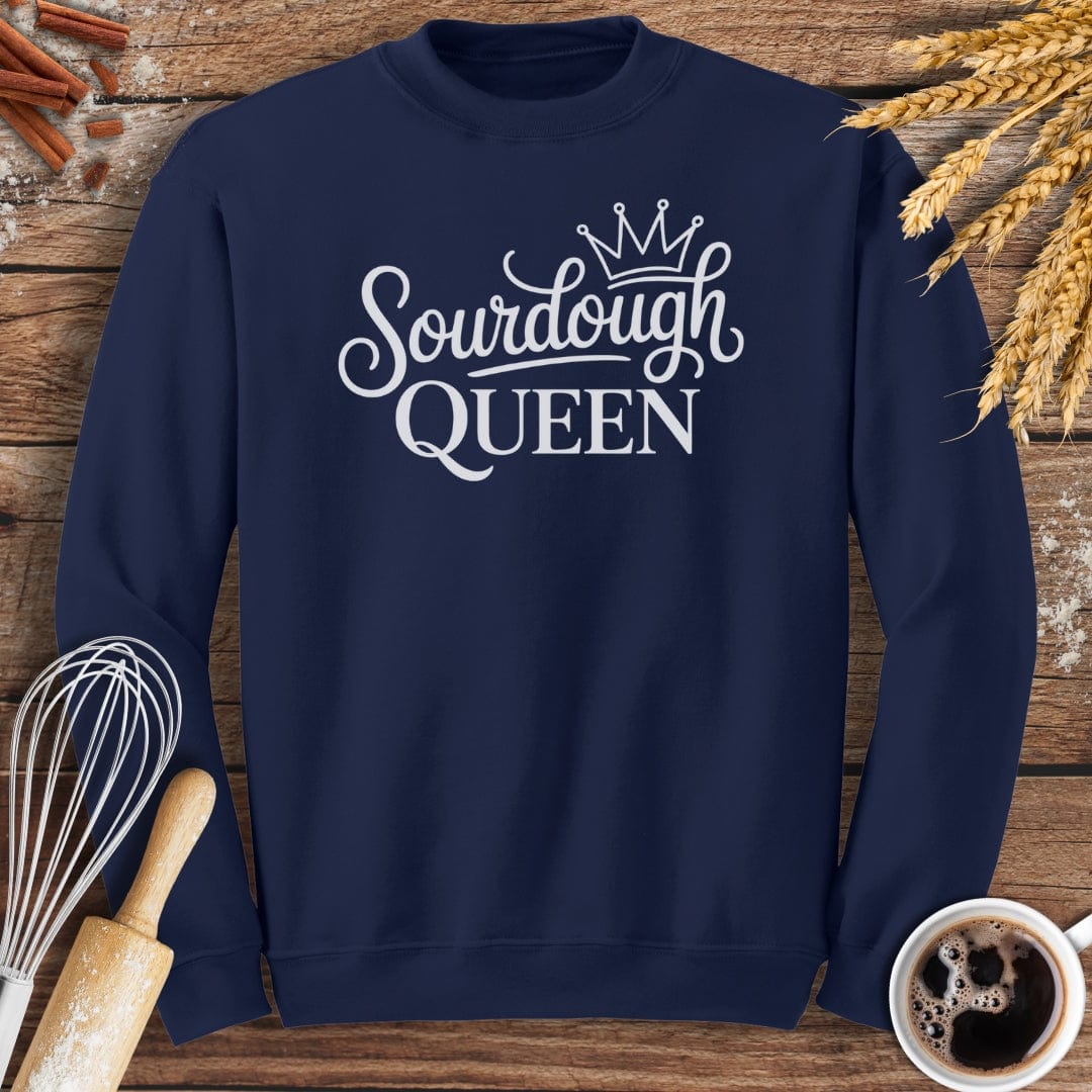 Sourdough Queen Sweatshirt Baking Threads