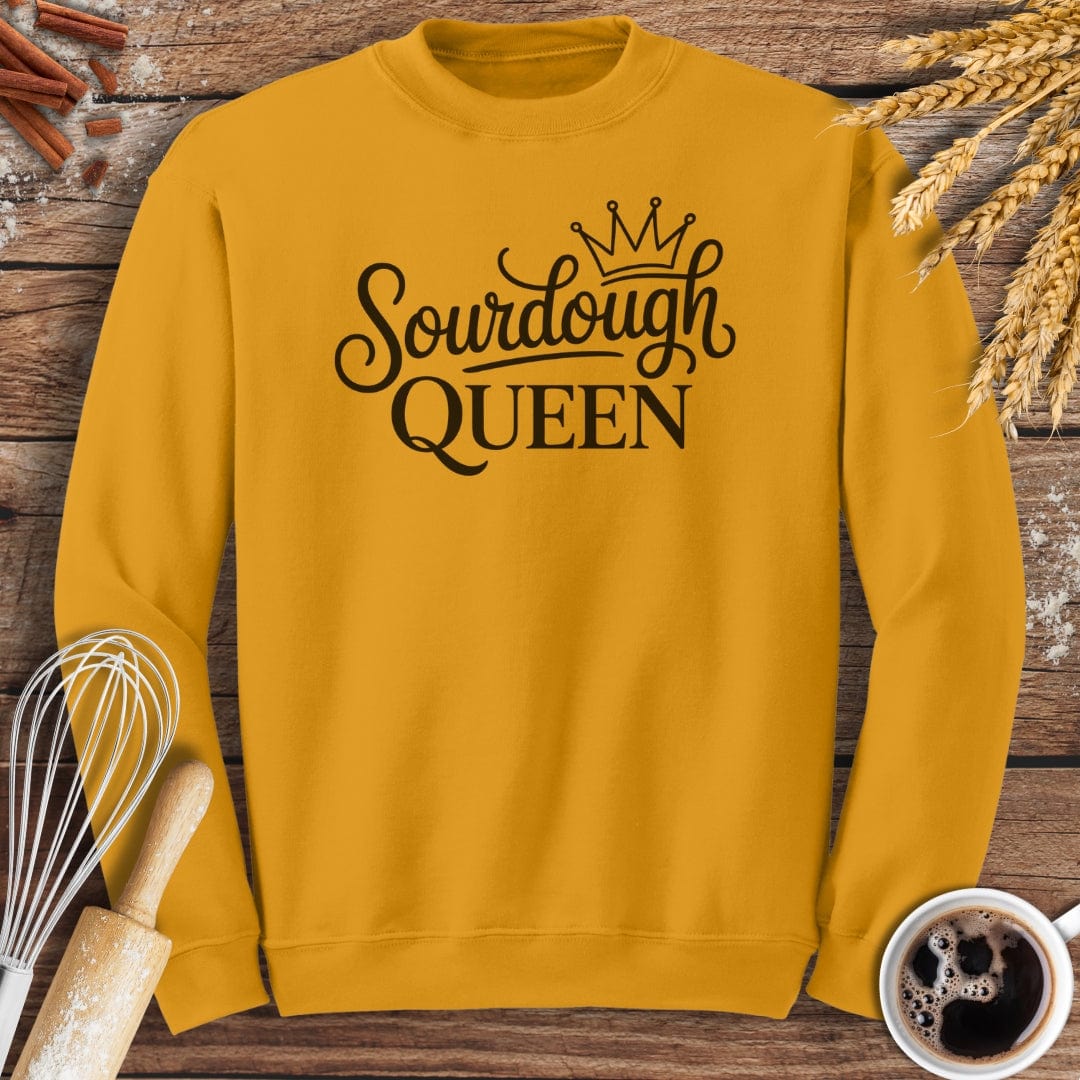 Sourdough Queen Sweatshirt Baking Threads