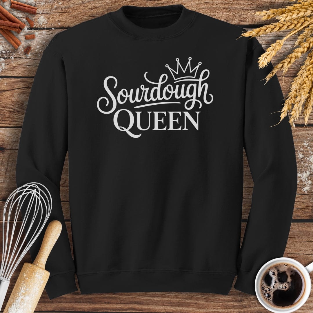 Sourdough Queen Sweatshirt Baking Threads