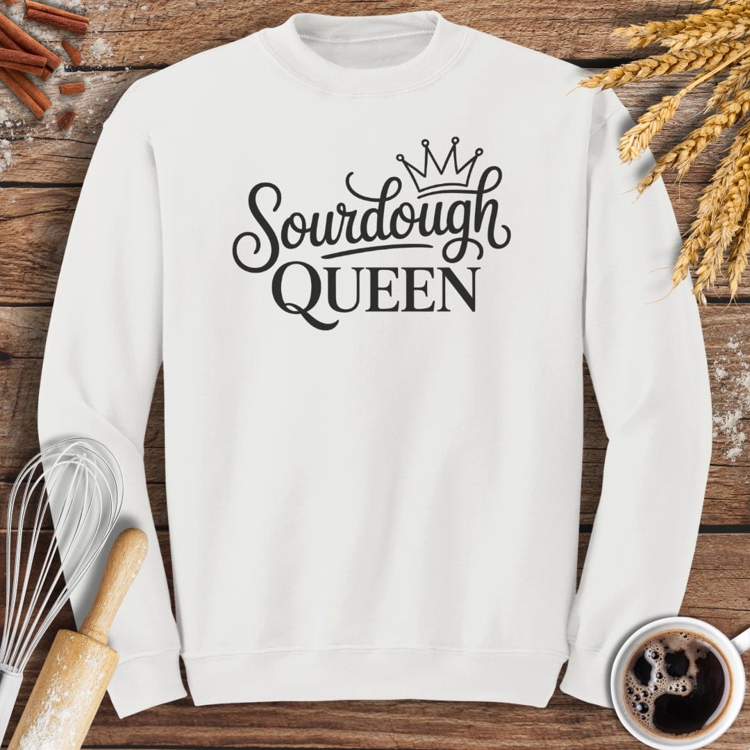 Sourdough Queen Sweatshirt Baking Threads