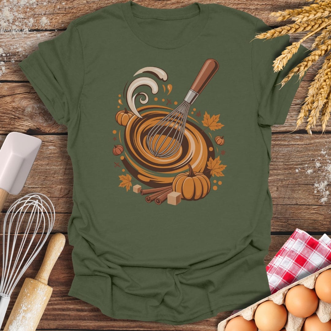 Spice & Whisk T-Shirt Military Green / S Baking Threads