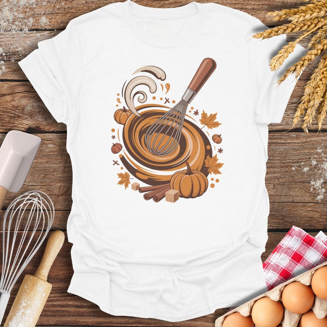Spice & Whisk T-Shirt White / S Baking Threads