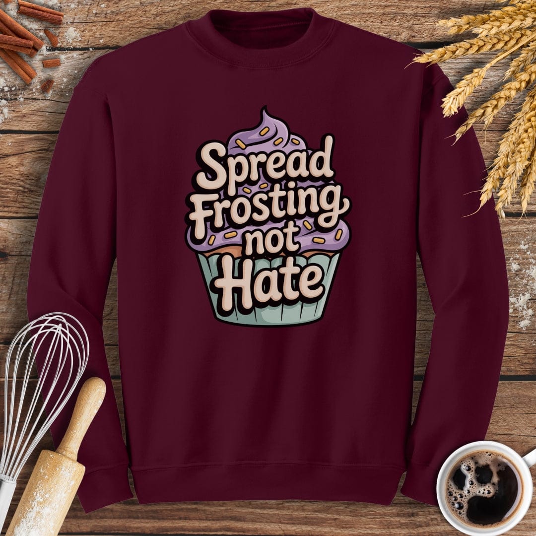 Spread Frosting Sweatshirt Baking Threads