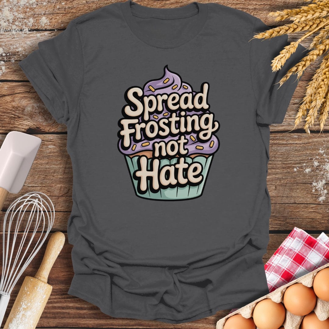 Spread Frosting T-Shirt Charcoal / S Baking Threads