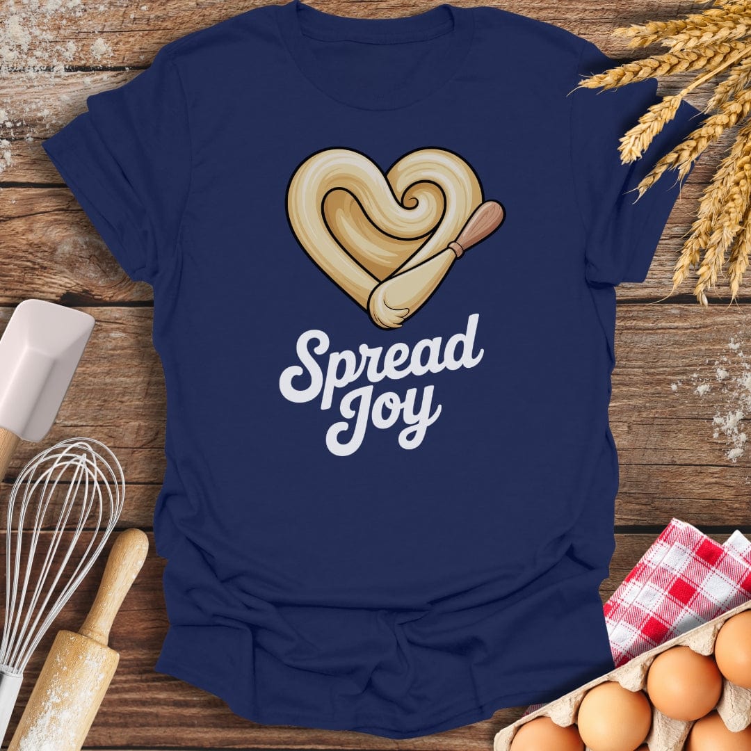 Spread Joy T-Shirt Navy / S Baking Threads