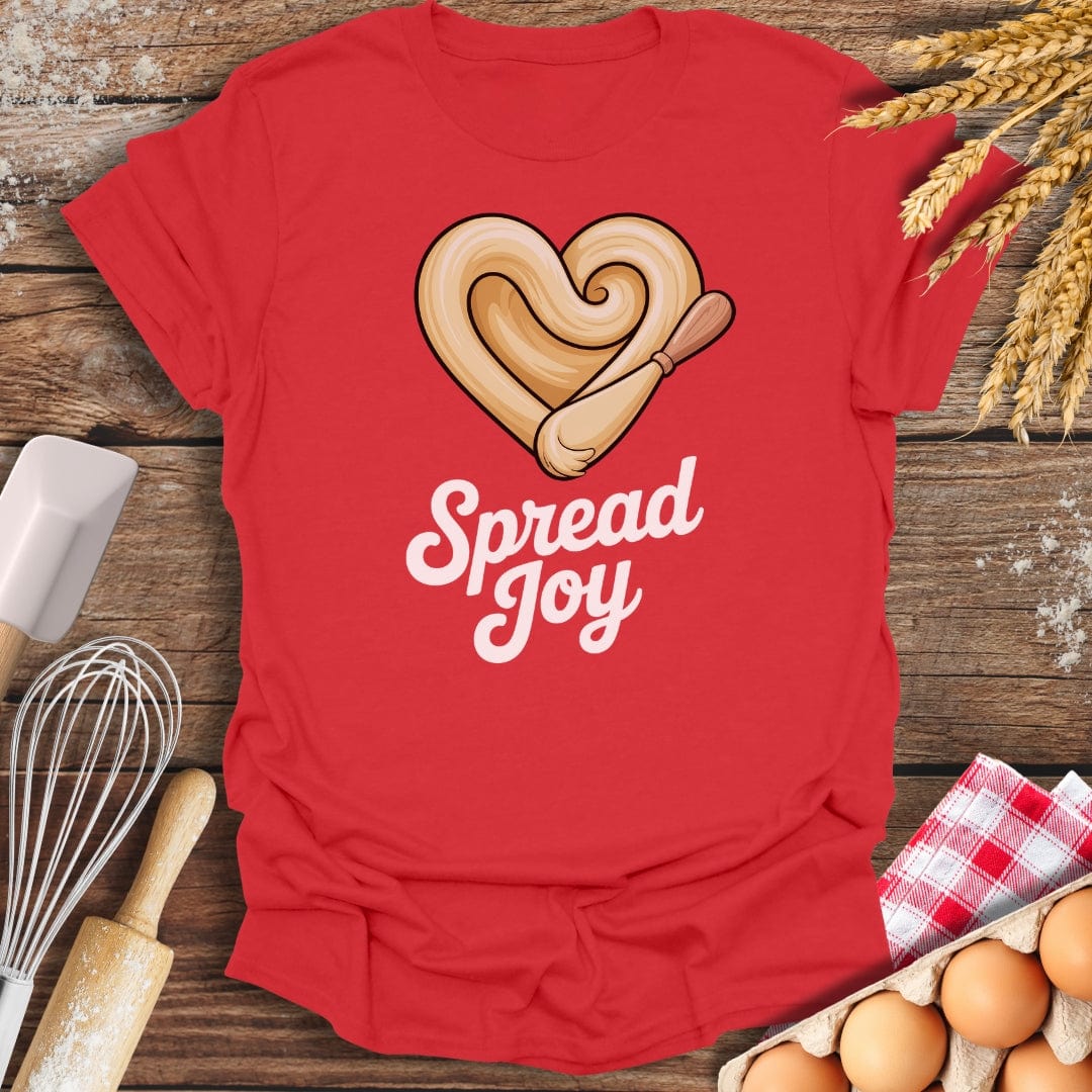 Spread Joy T-Shirt Red / S Baking Threads