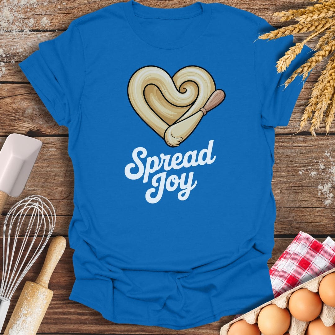 Spread Joy T-Shirt Royal / S Baking Threads