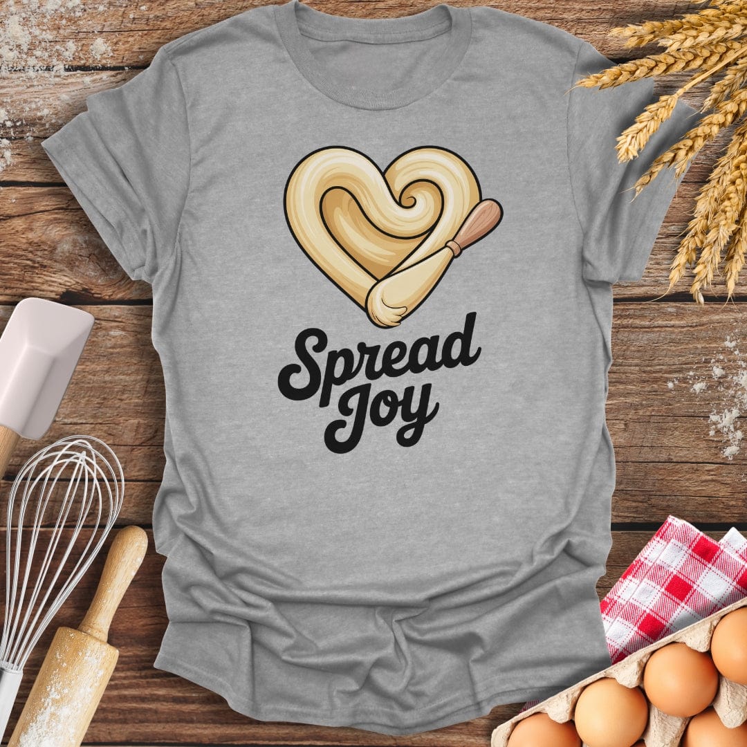 Spread Joy T-Shirt Sport Grey / S Baking Threads