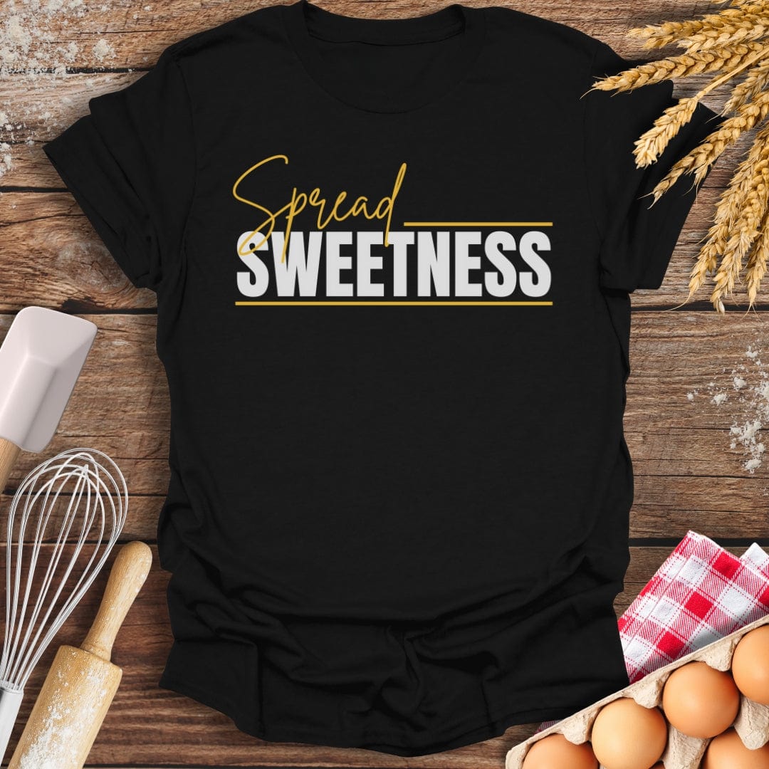 Spread Sweetness T-Shirt Black / S Baking Threads
