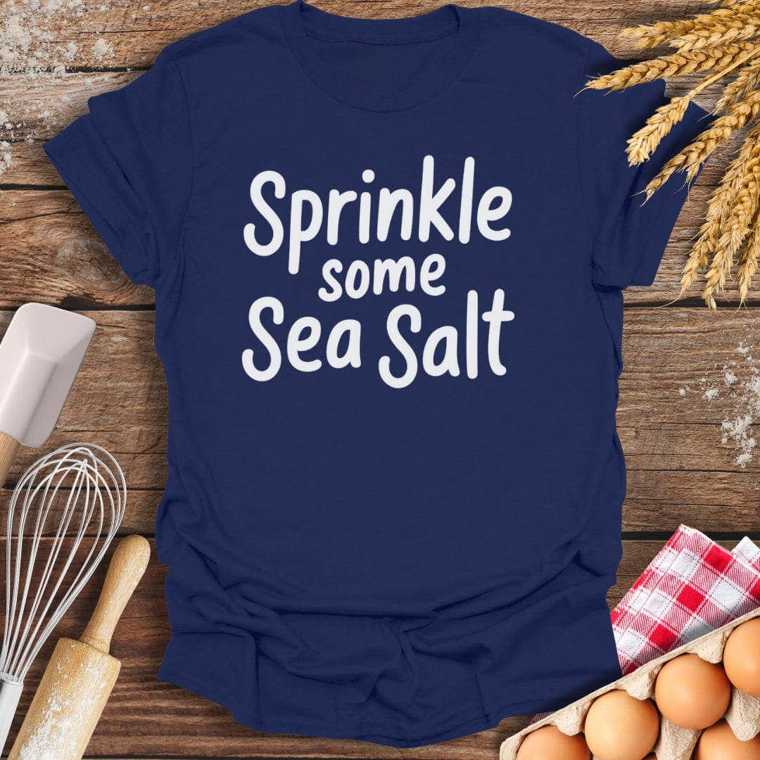 Sprinkle Some Sea Salt T-Shirt Navy / S Baking Threads
