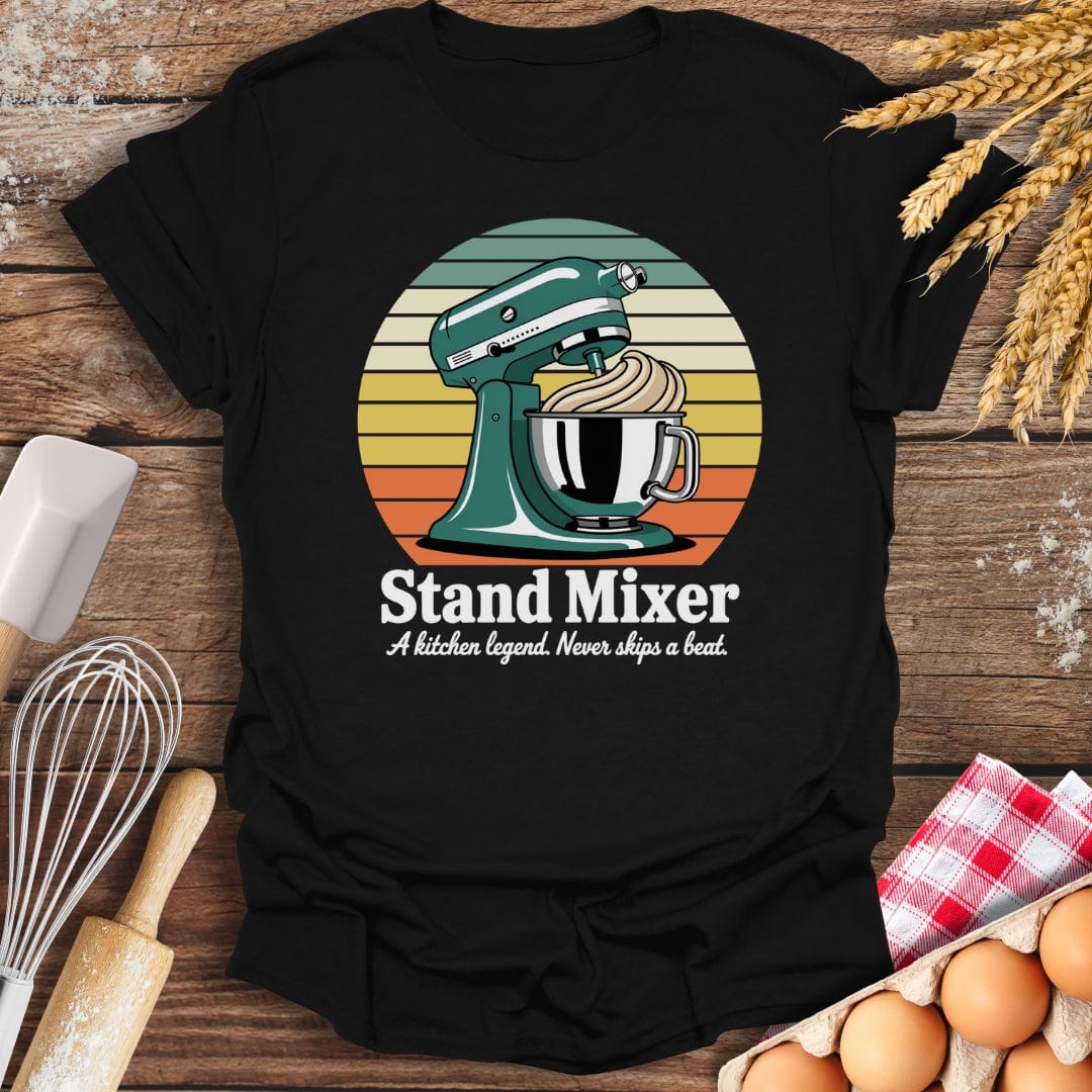 Stand Mixer T-Shirt Black / S Baking Threads