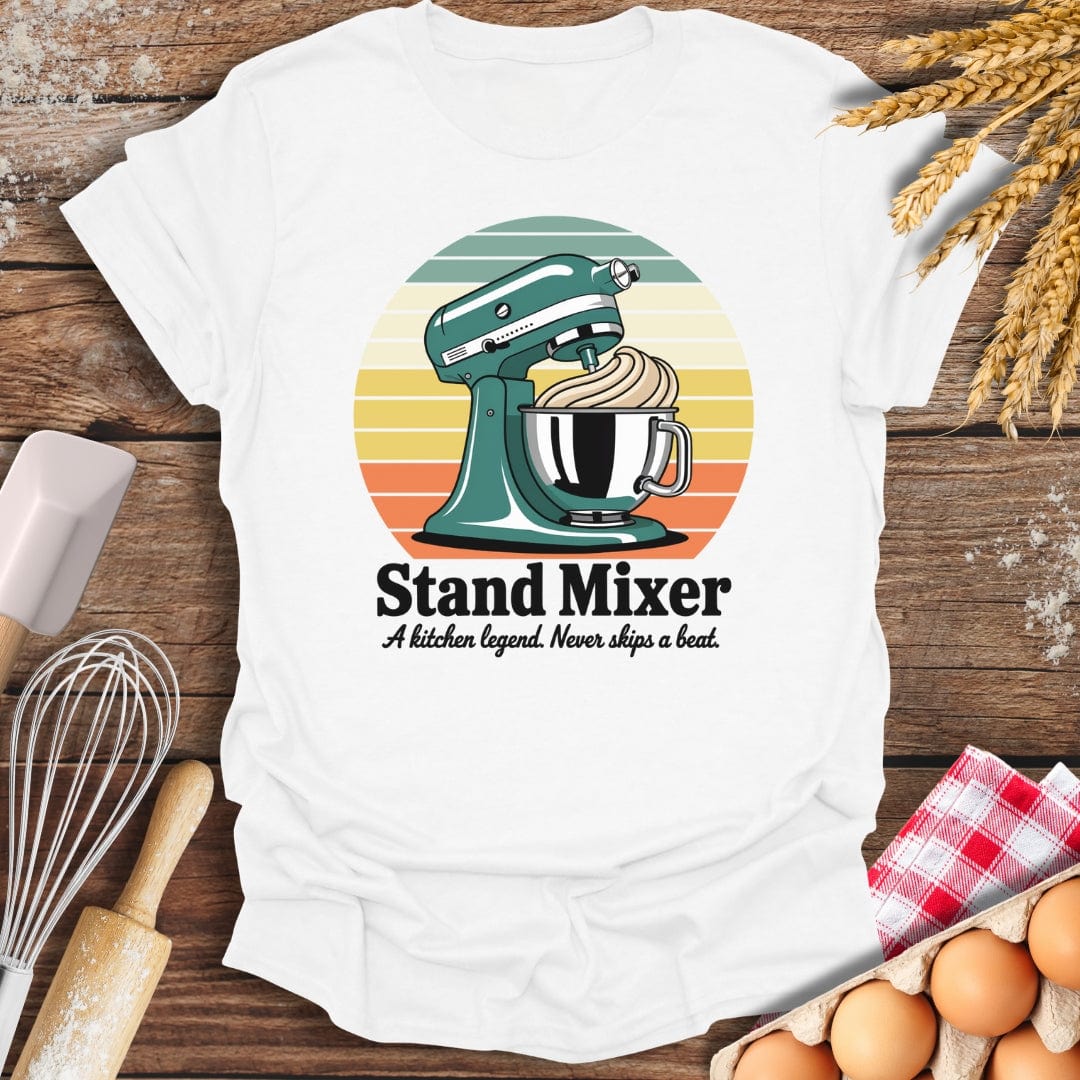 Stand Mixer T-Shirt White / S Baking Threads