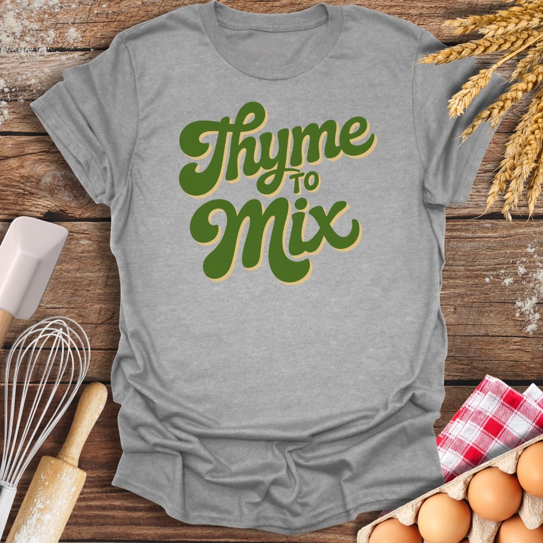 Thyme To Mix T-Shirt Sport Grey / S Baking Threads