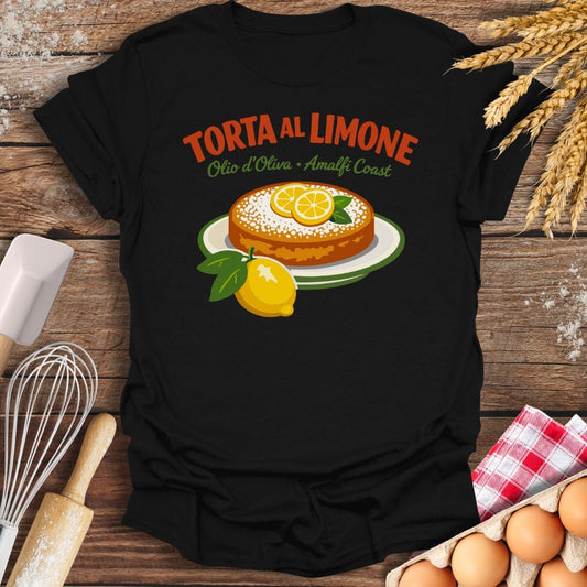 Torta Al Limone T-Shirt Black / S Baking Threads