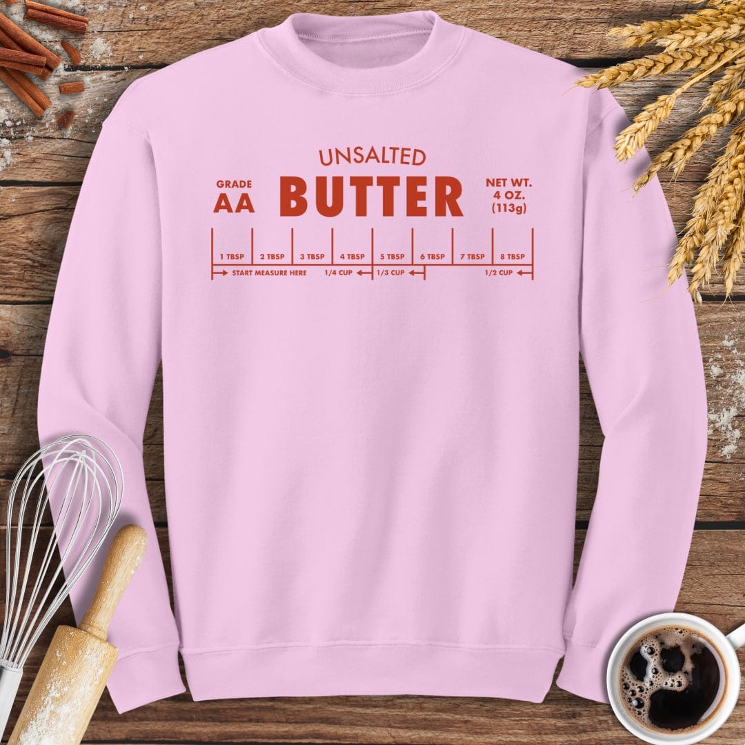 Unsalted Butter Sweatshirt Baking Threads