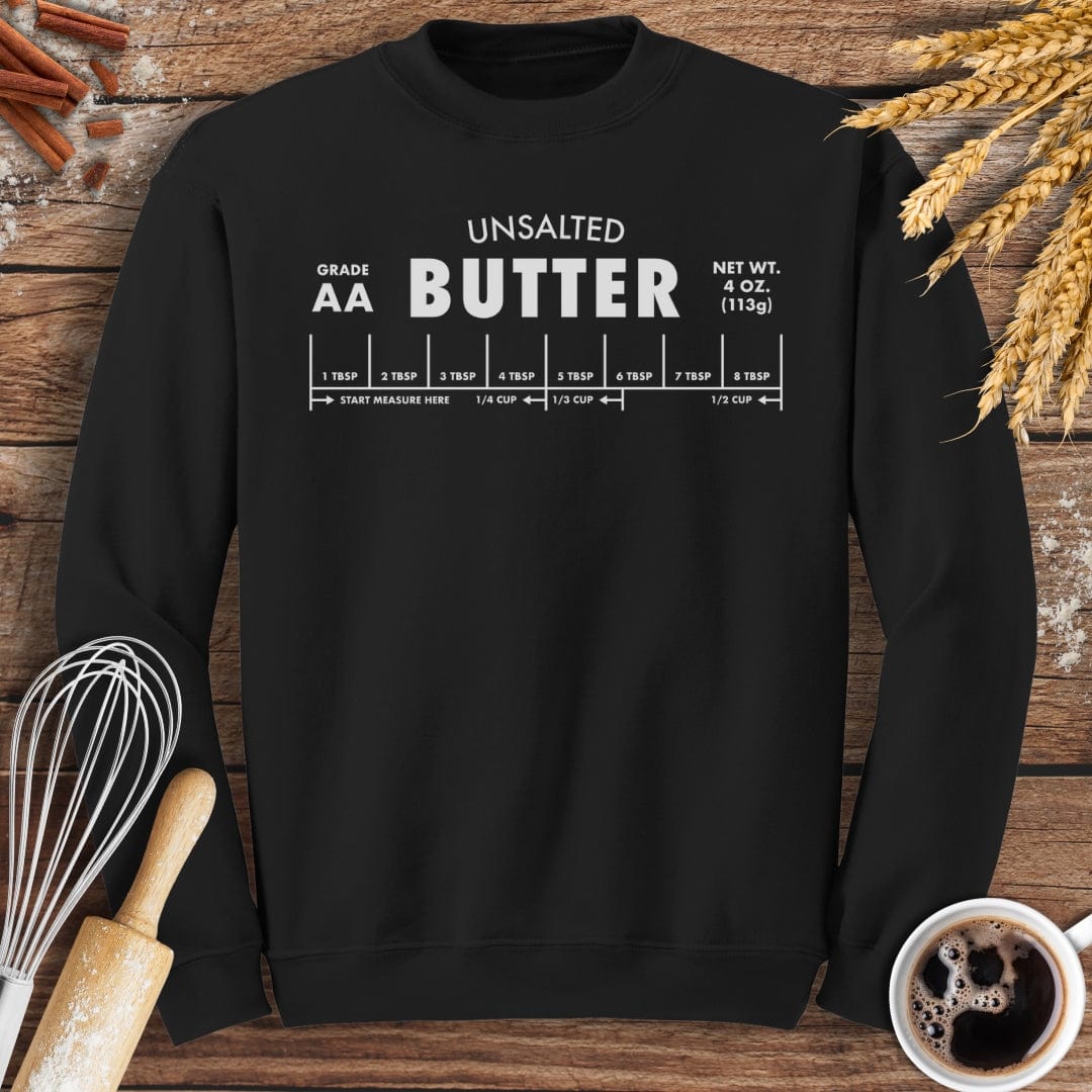 Unsalted Butter Sweatshirt Baking Threads
