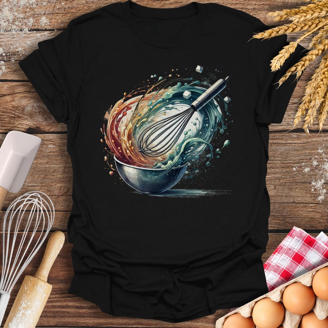 Whirlwind of Baking T-Shirt Black / S Baking Threads