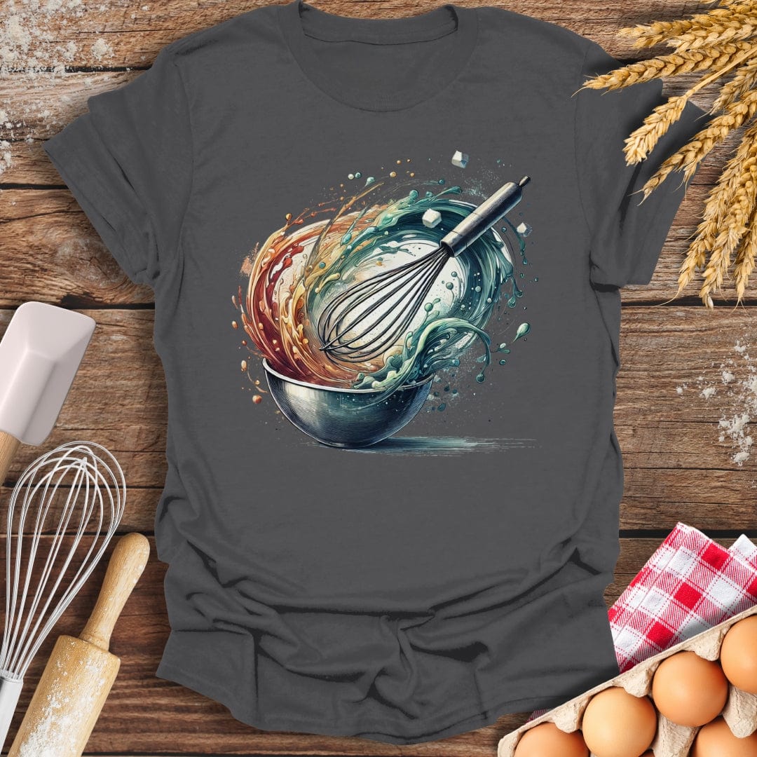 Whirlwind of Baking T-Shirt Charcoal / S Baking Threads