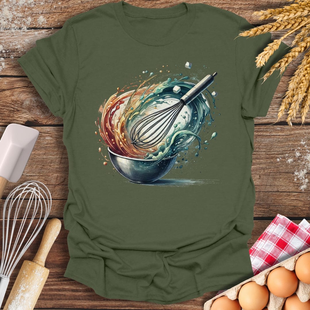 Whirlwind of Baking T-Shirt Military Green / S Baking Threads