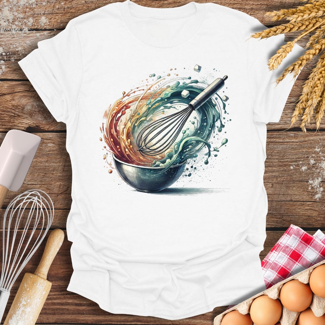 Whirlwind of Baking T-Shirt White / S Baking Threads