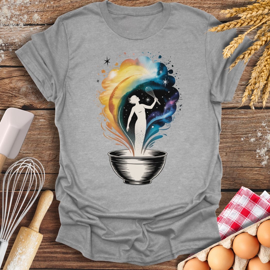 Whisk Goddess T-Shirt Sport Grey / S Baking Threads