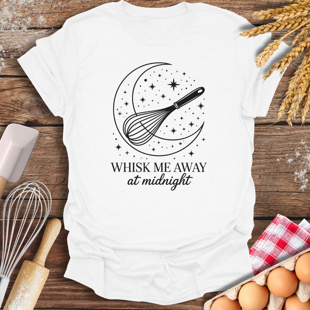 Whisk Me Away T-Shirt White / S Baking Threads