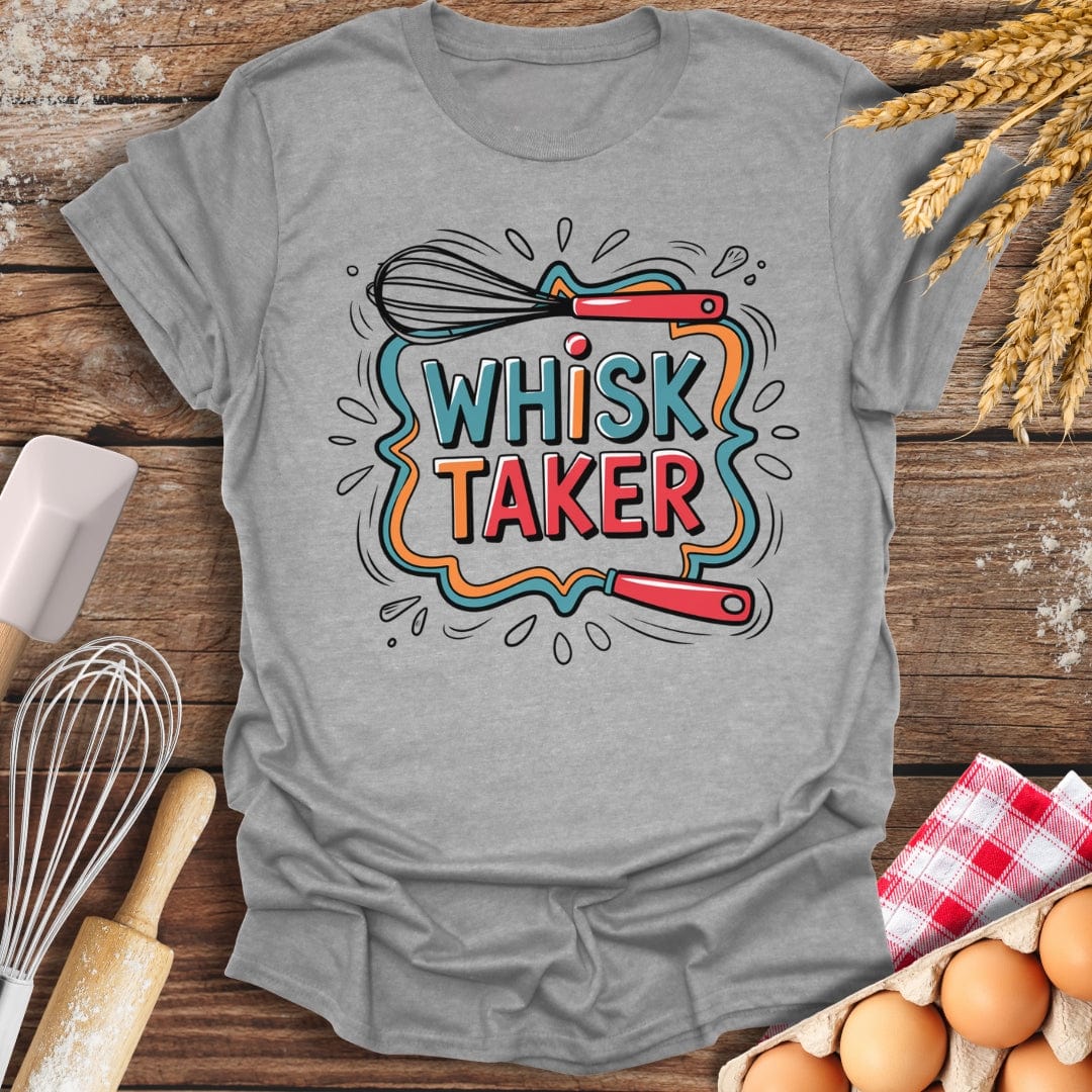 Whisk Taker T-Shirt Sport Grey / S Baking Threads