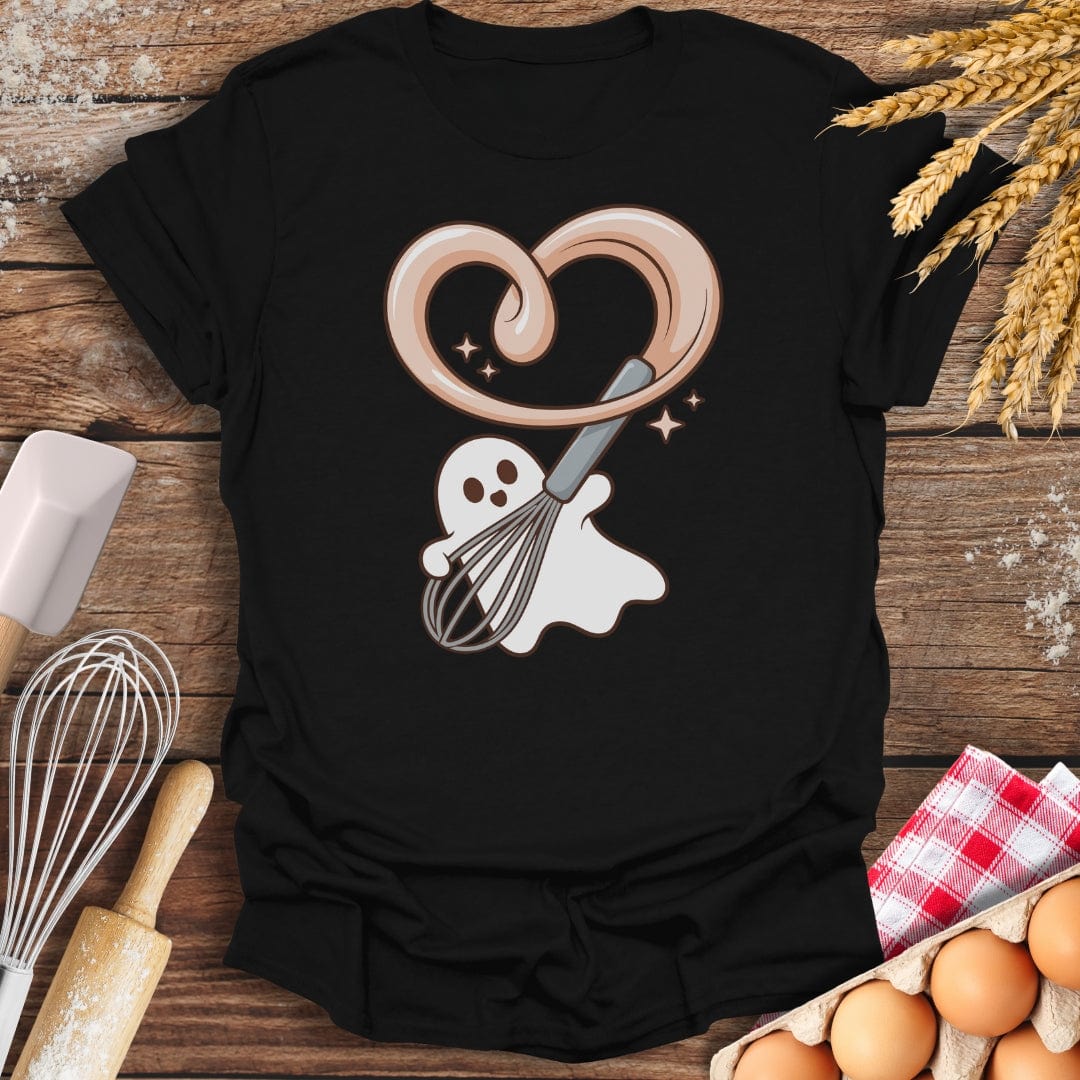 Whiskful Ghost T-Shirt Black / S Baking Threads