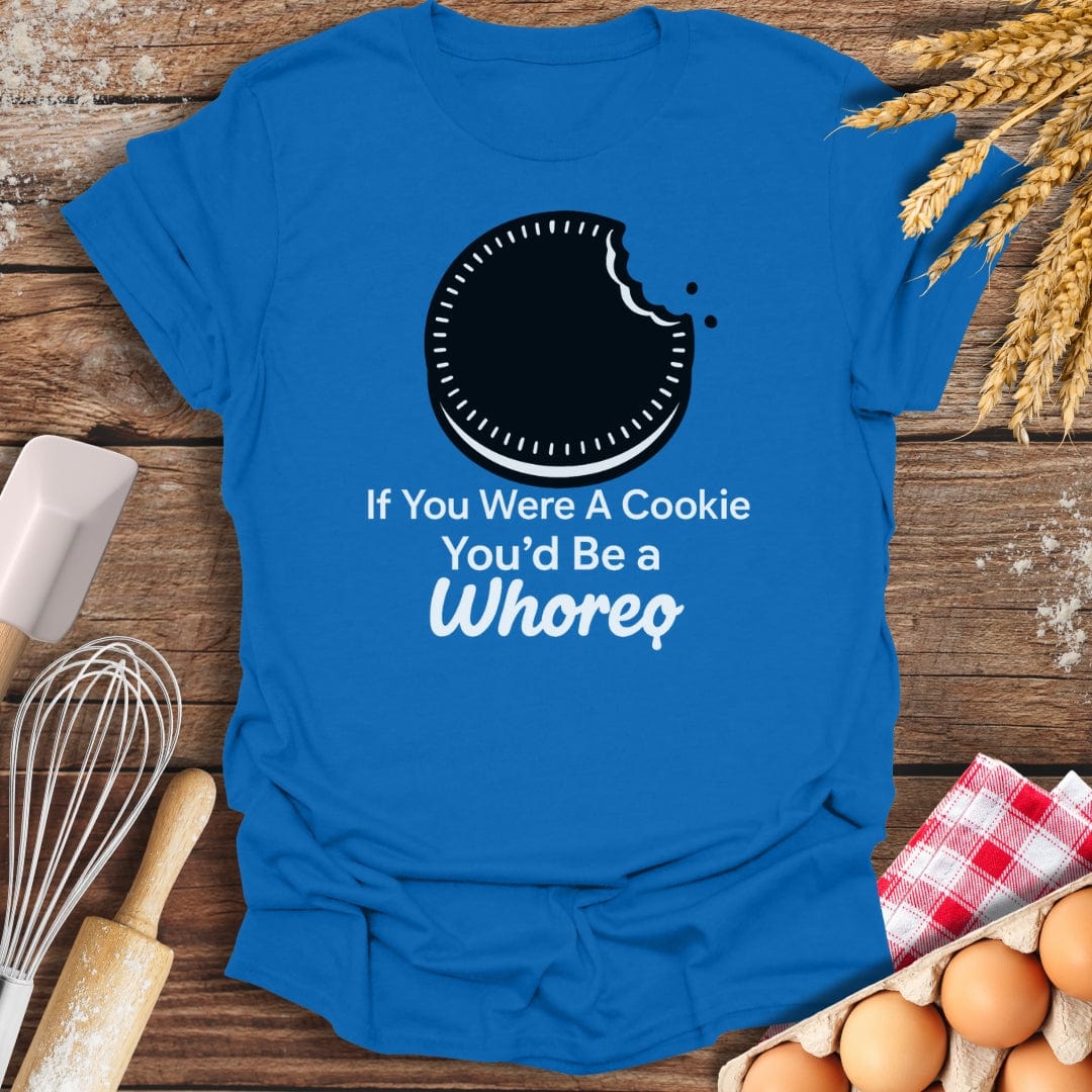 Whoreo Cookie T-Shirt Royal / S Baking Threads