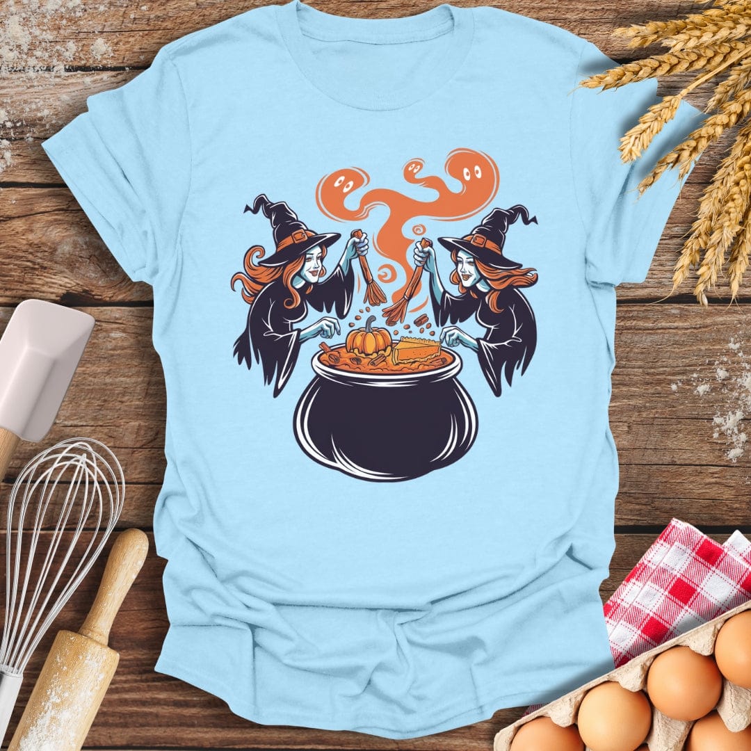 Witch's Bakery T-Shirt Light Blue / S Baking Threads