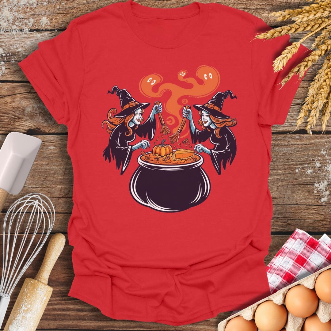Witch's Bakery T-Shirt Red / S Baking Threads