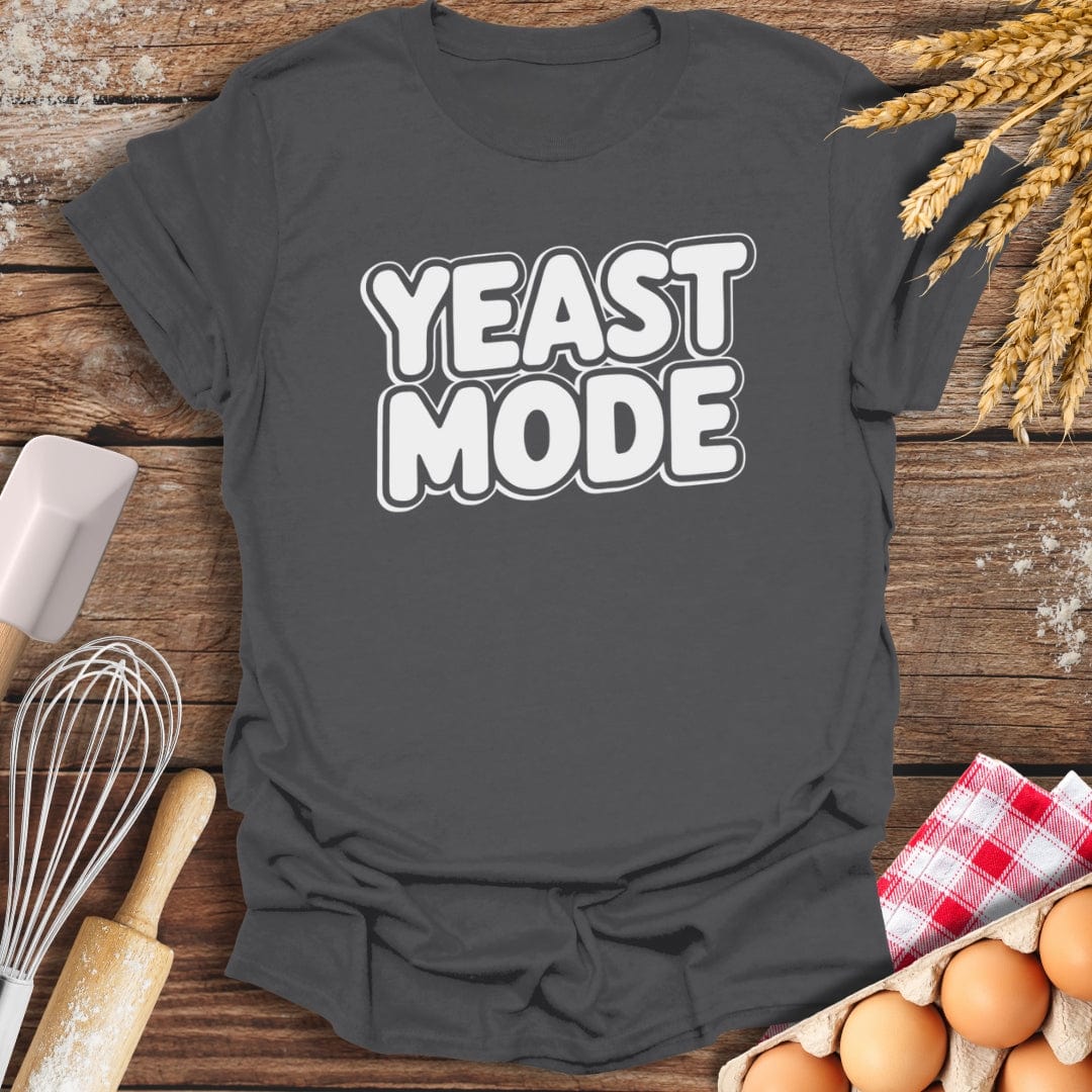 Yeast Mode T-Shirt Charcoal / S Baking Threads