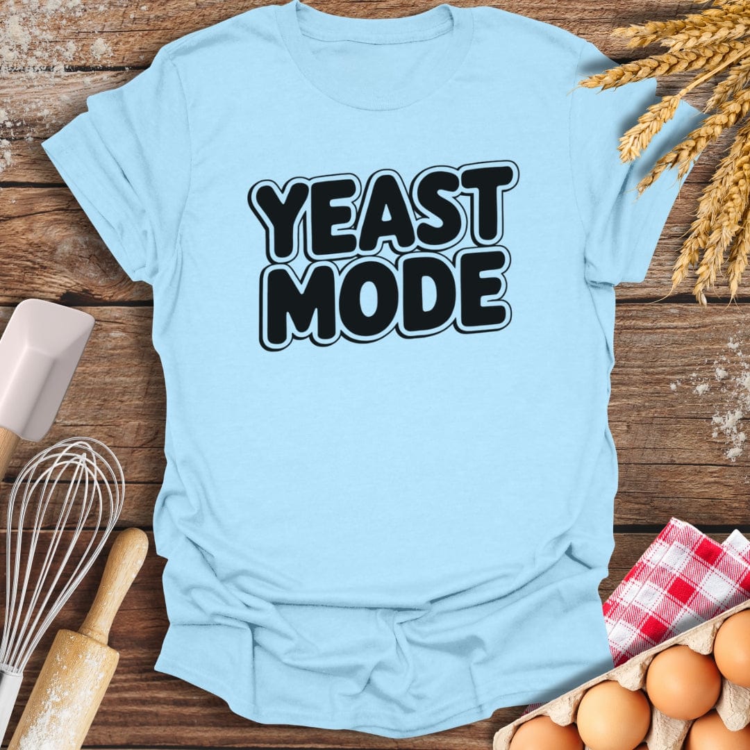 Yeast Mode T-Shirt Light Blue / S Baking Threads