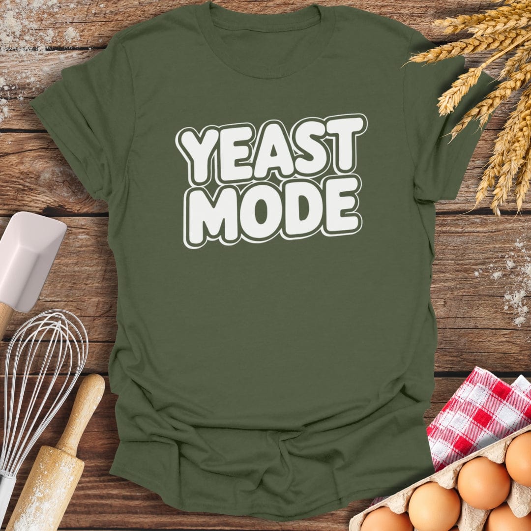Yeast Mode T-Shirt Military Green / S Baking Threads