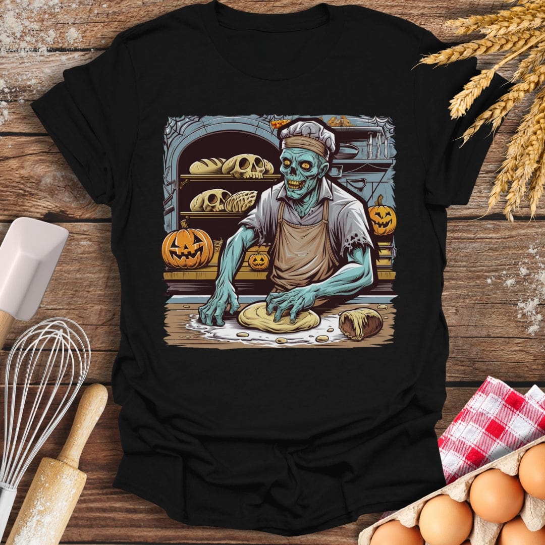 Zombie's Bakery T-Shirt Black / S Baking Threads
